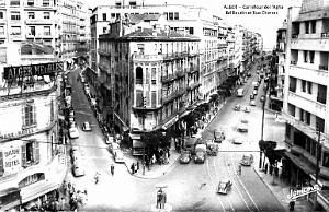 ALGER - CARREFOUR DE L'AGHA - BD BAUDIN ET RUE CHARRAS - TOULOUSE HOTEL